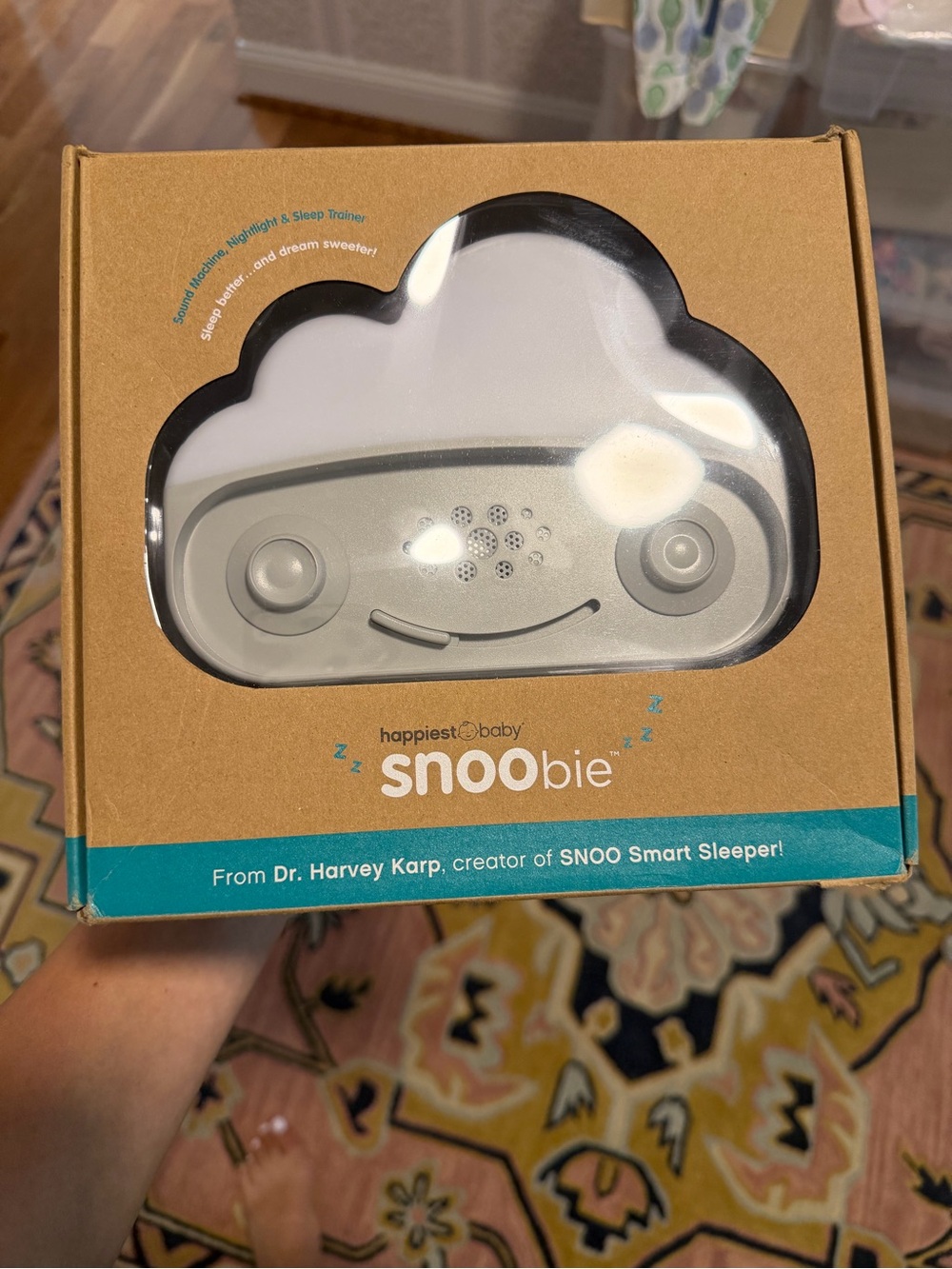 snoobie Sleep Trainer White - happiest baby